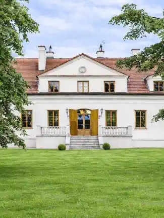 Dworek z XIX wieku | W otoczeniu parku, Strzegocin, Mazowieckie