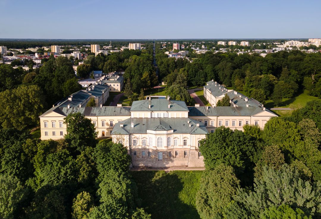 Puławy, Zespół pałacowo-parkowy w Lublinie