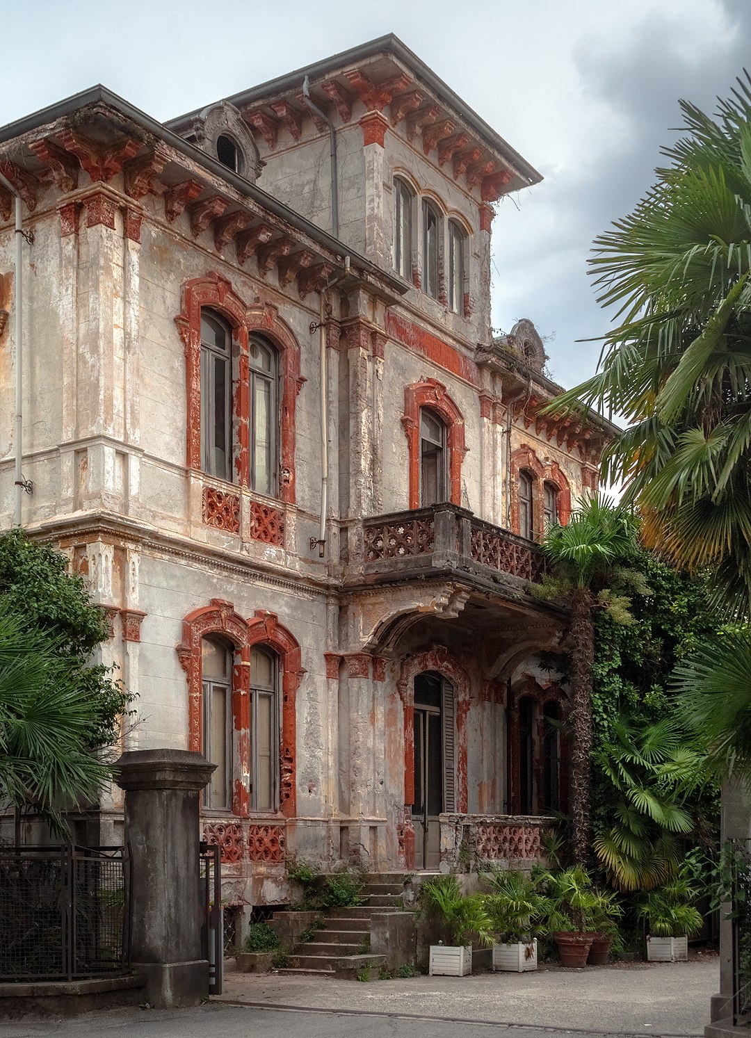 Villa Basile di San Rizzo in Stresa, Via Duchessa di Genova, Jezioro Maggiore, Piemont